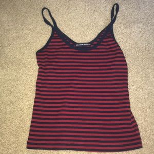 brandy melville striped tank top